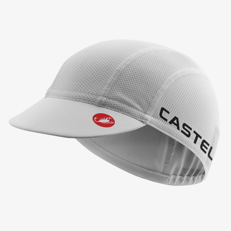 Cappellino Castelli A/C 3 - Bianco