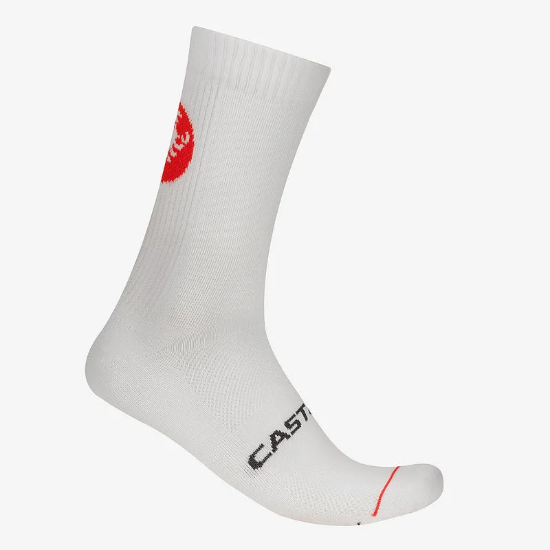Calze Castelli Entrata 18 - Bianco