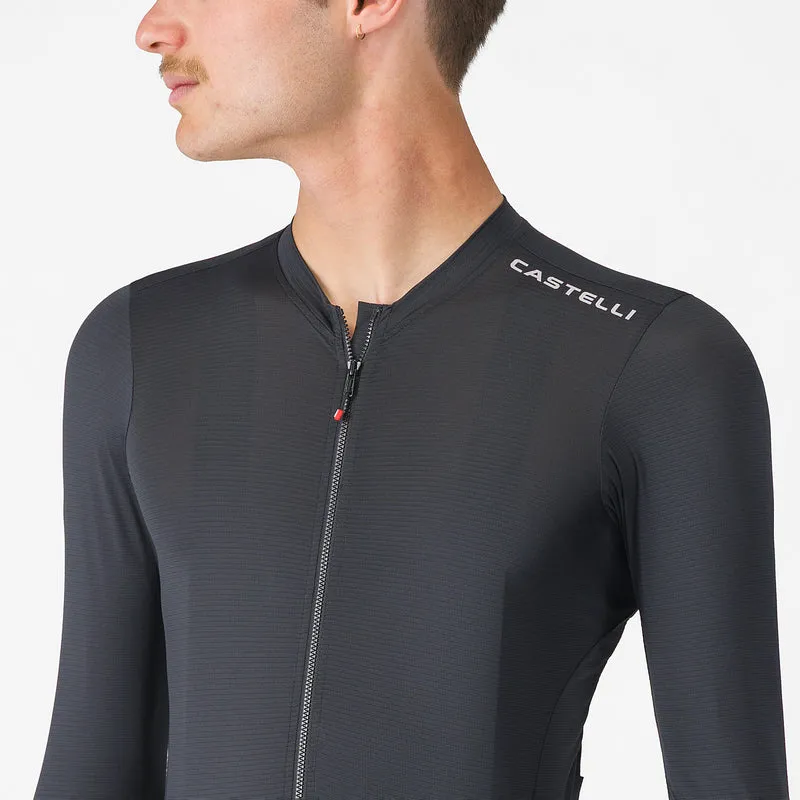 Maglia maniche lunghe Castelli Espresso 2 - Nero