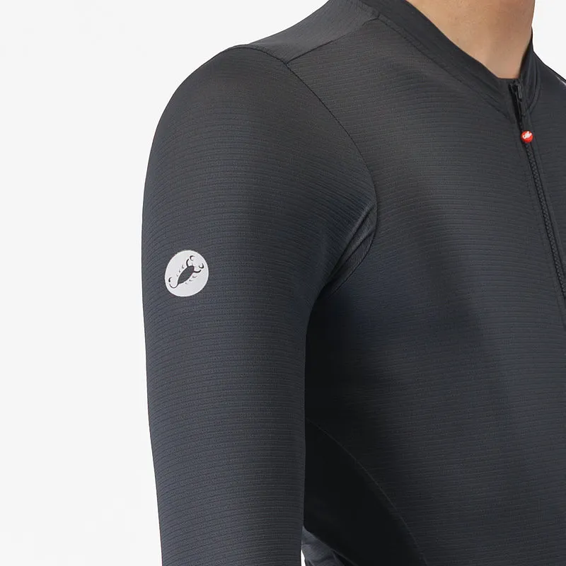 Maglia maniche lunghe Castelli Espresso 2 - Nero