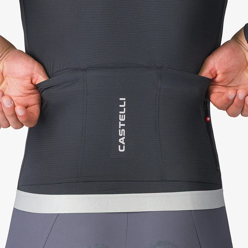 Maglia maniche lunghe Castelli Espresso 2 - Nero