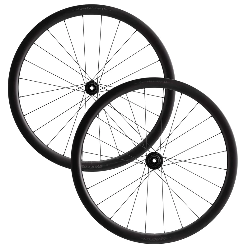 Ruote Syncros Capital 1.0 40 Carbon Disc - Nero
