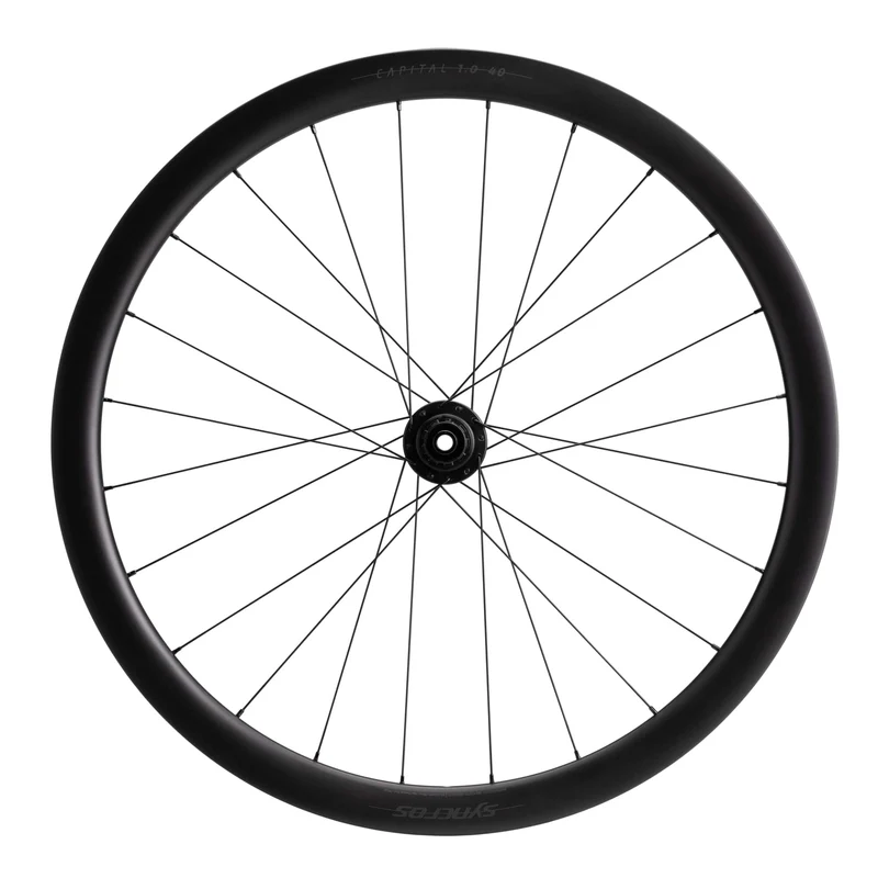 Ruote Syncros Capital 1.0 40 Carbon Disc - Nero