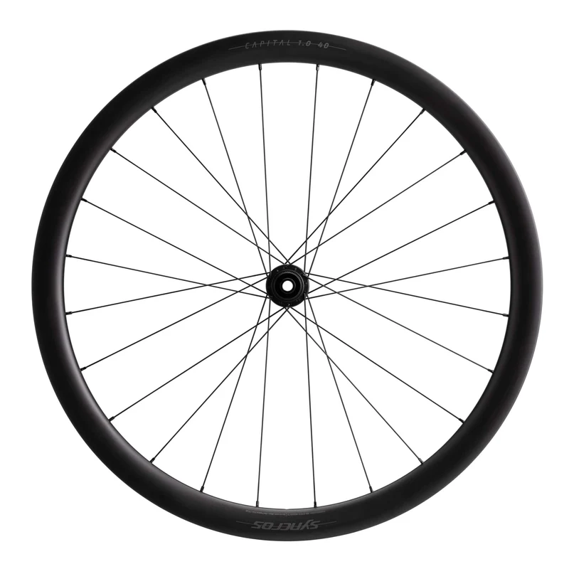 Ruote Syncros Capital 1.0 40 Carbon Disc - Nero