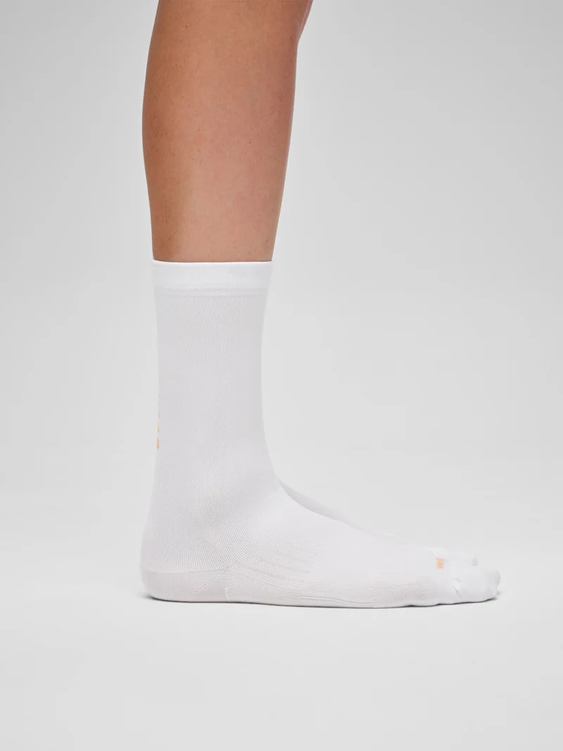 Calze Maap Team Long - Bianco arancio