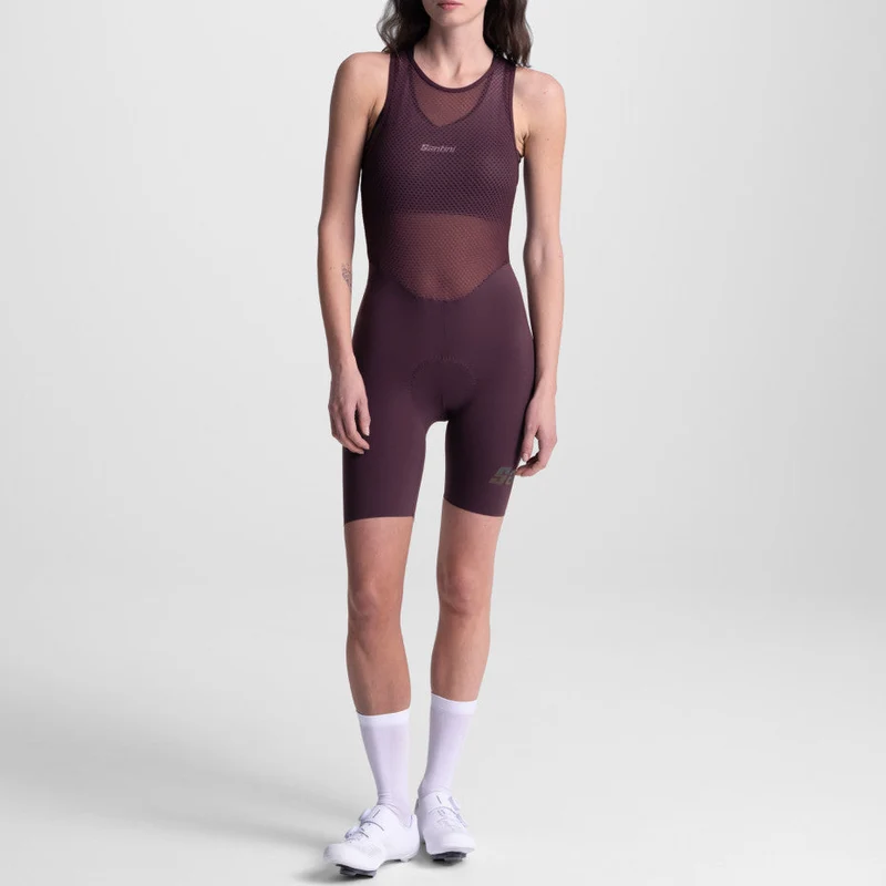 Salopette donna Santini Unico Edge - Bordeaux