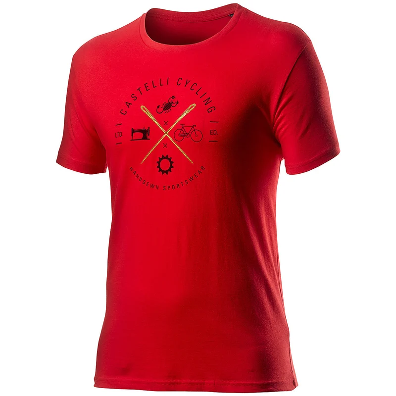 T-Shirt Castelli Sarto - Rosso