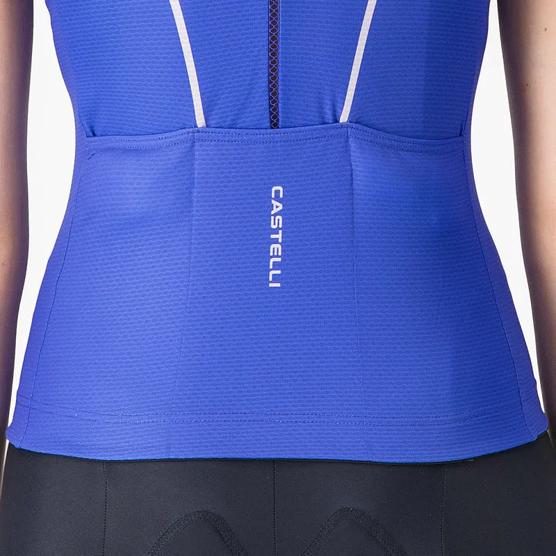 Maglia donna senza maniche Castelli Anima Flow - Viola
