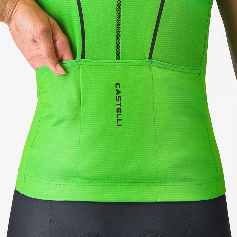 Maglia donna senza maniche Castelli Anima Flow - Verde