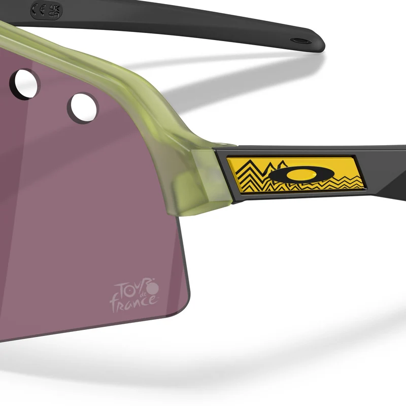 Occhiali Oakley Sutro Lite Sweep Tour de France - Matte Trans Fern Prizm Road Black