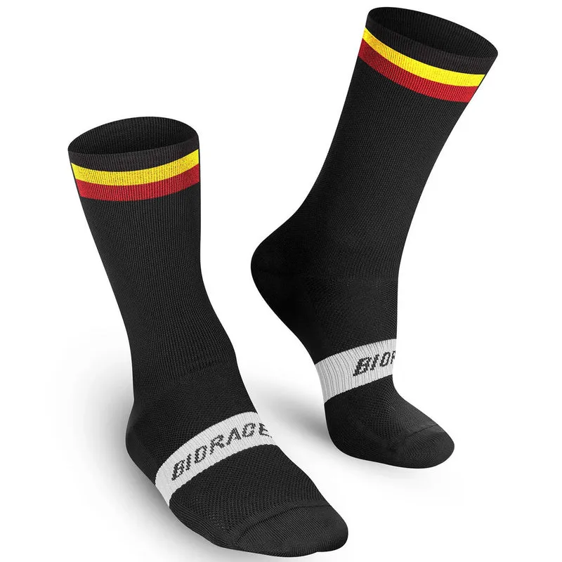 Calze Bioracer Nazionale Belga - Nero
