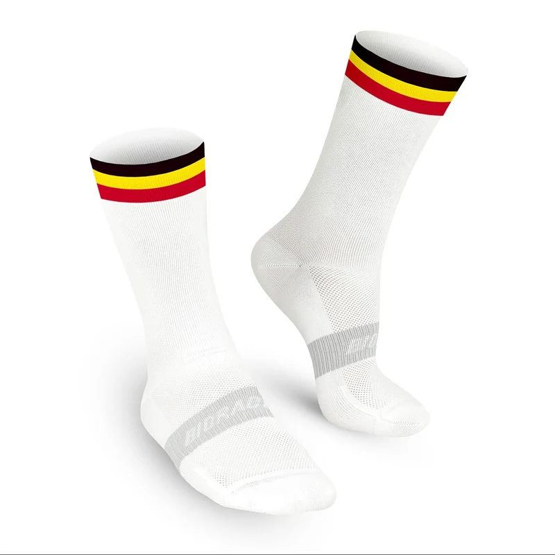 Calze Bioracer Nazionale Belga - Bianco