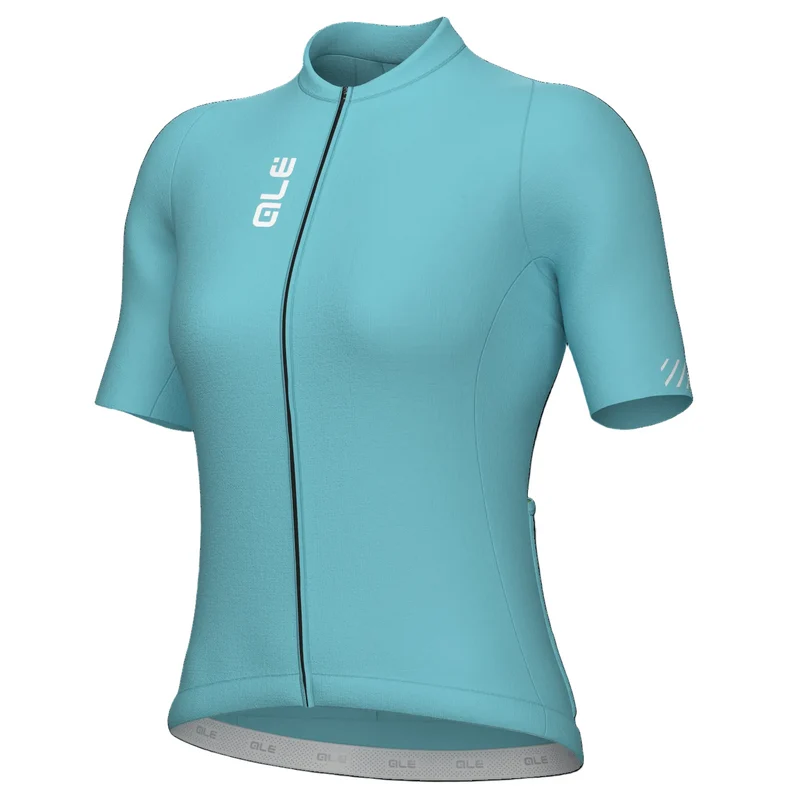 Maglia donna Ale Pragma Color Block - Verde acqua