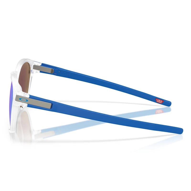 Occhiali Oakley Latch - Matte Clear Prizm Sapphire