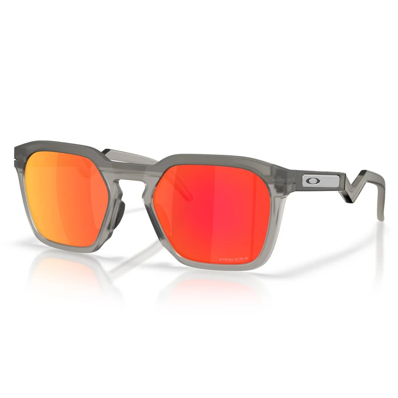 Occhiali Oakley HSTN SQ - Matte Grey Smoke Prizm Ruby