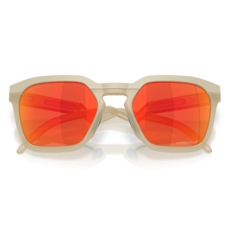 Occhiali Oakley HSTN SQ - Matte Sand Prizm Ruby Polarized