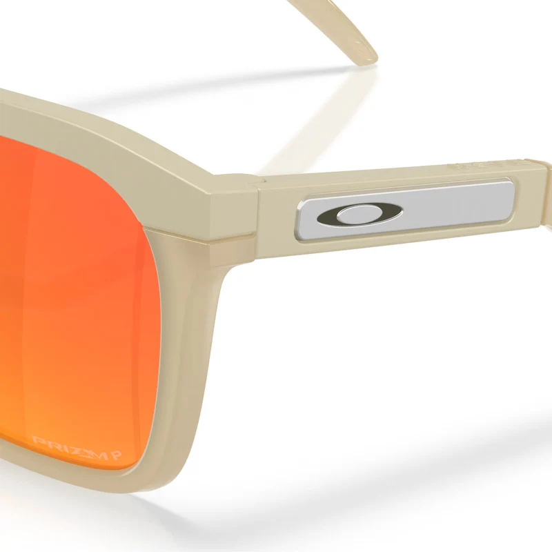 Occhiali Oakley HSTN SQ - Matte Sand Prizm Ruby Polarized