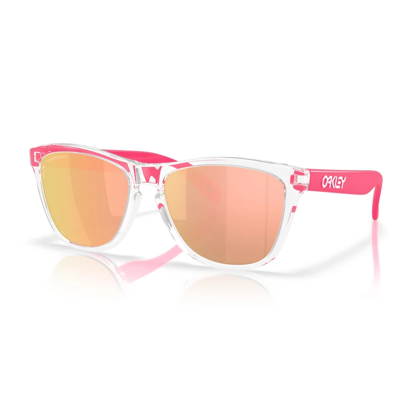 Occhiali Oakley Frogskins - Clear Prizm Rose Gold