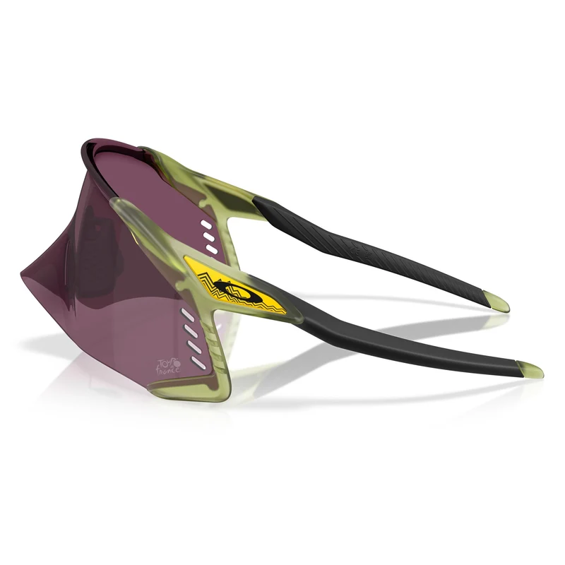 Occhiali Oakley Velo Kato Tour de France - Matte Trans Fern Prizm Road Black