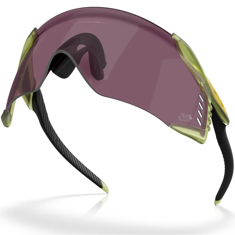 Occhiali Oakley Velo Kato Tour de France - Matte Trans Fern Prizm Road Black