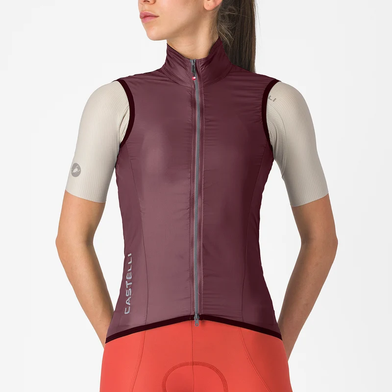 Gilet donna Castelli Aria 2 - Bordeaux