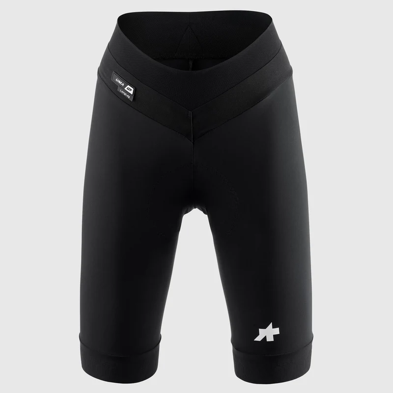 Pantaloncini donna Assos UMA GT Half S11 Long - Nero