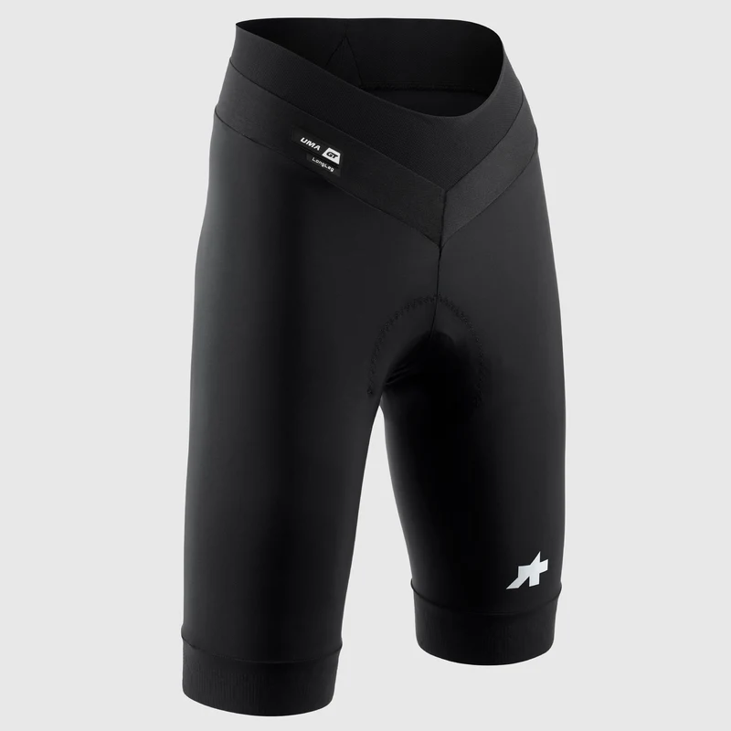 Pantaloncini donna Assos UMA GT Half S11 Long - Nero