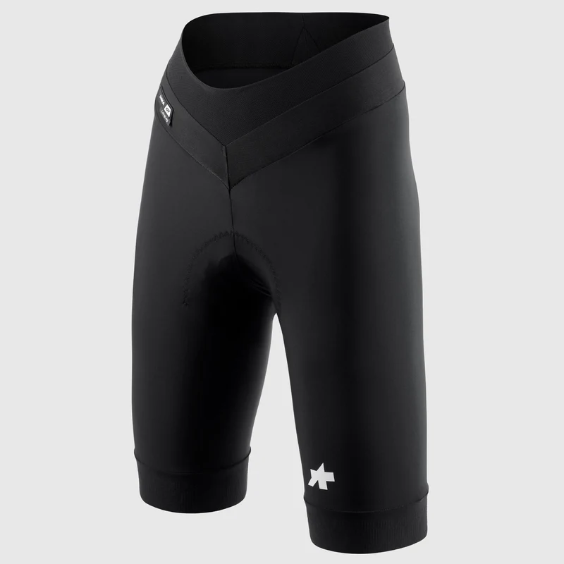 Pantaloncini donna Assos UMA GT Half S11 Long - Nero