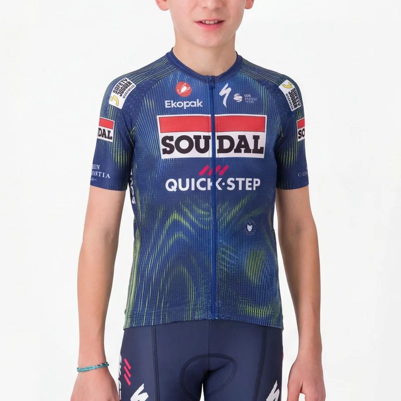 Maglia bambino Castelli Soudal Quick-Step 2026 Aero