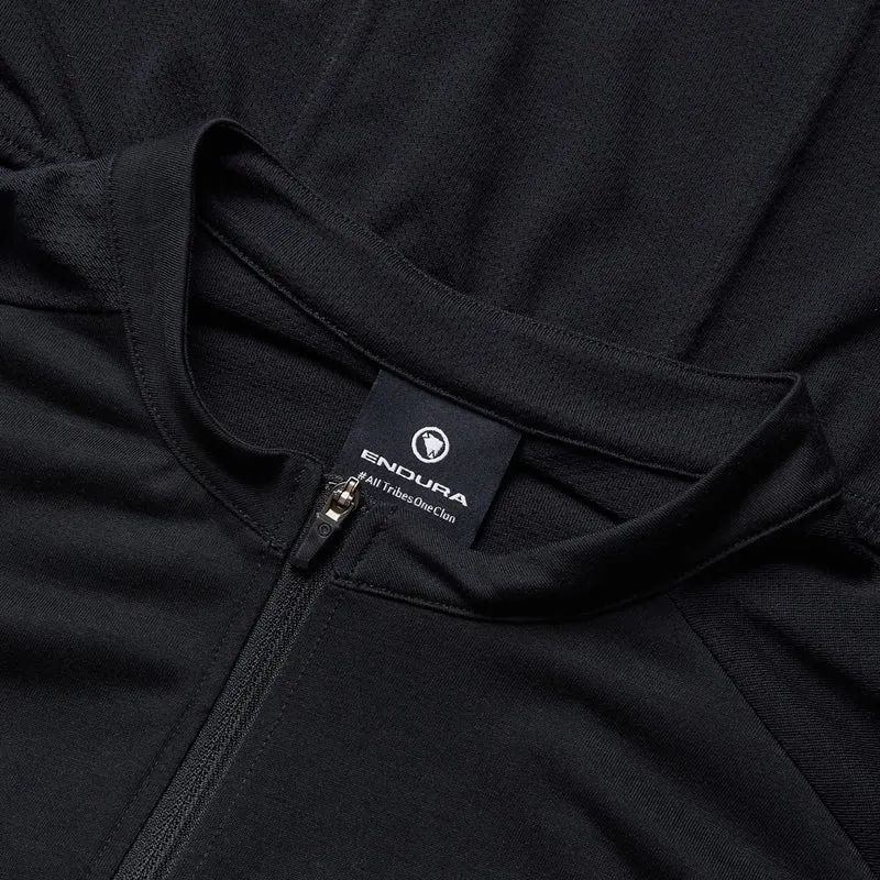 Maglia Endura Loop Zipped - Nero