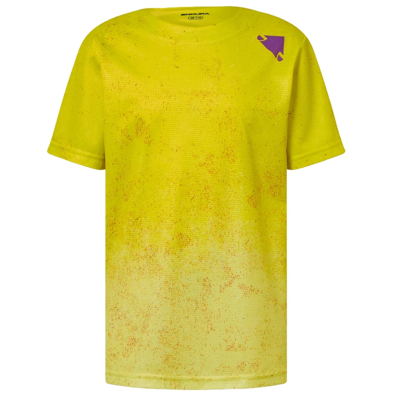 Maglia bambino Endura Strack Core - Giallo