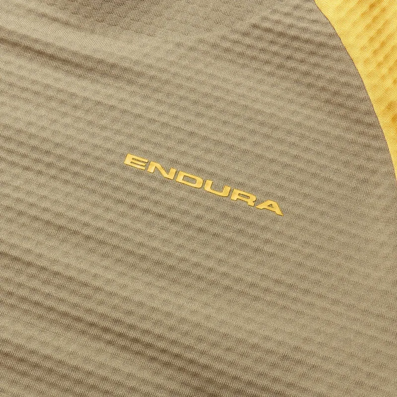 Maglia maniche lunghe Endura Singletrack Fleece - Verde