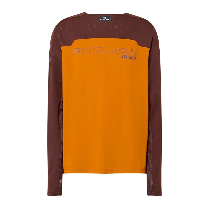 Maglia maniche lunghe bambino Endura MT500 - Bordeaux