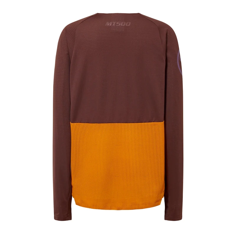 Maglia maniche lunghe bambino Endura MT500 - Bordeaux