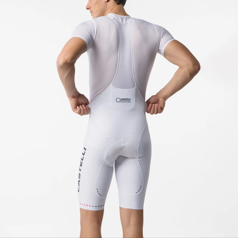 Salopette Castelli Free Aero Race S Kit LTD - Bianco