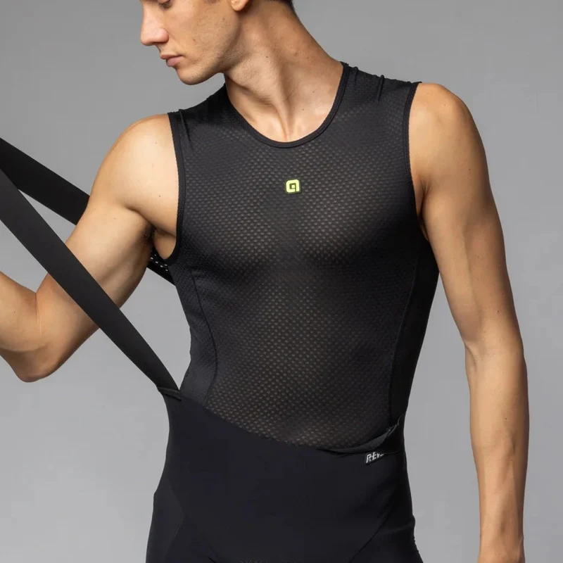 Maglia intima senza maniche Ale Velo Active - Nero