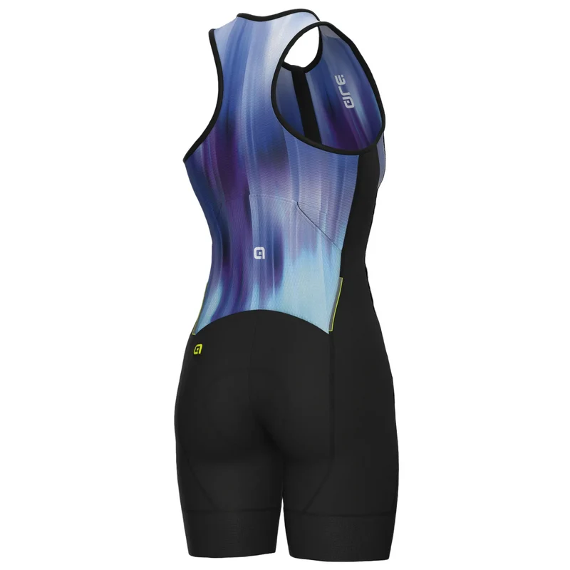 Body donna senza maniche Ale Tri Crazy - Blu