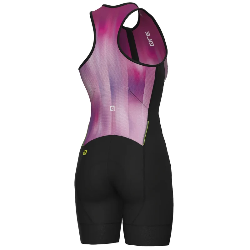 Body donna senza maniche Ale Tri Crazy - Rosa