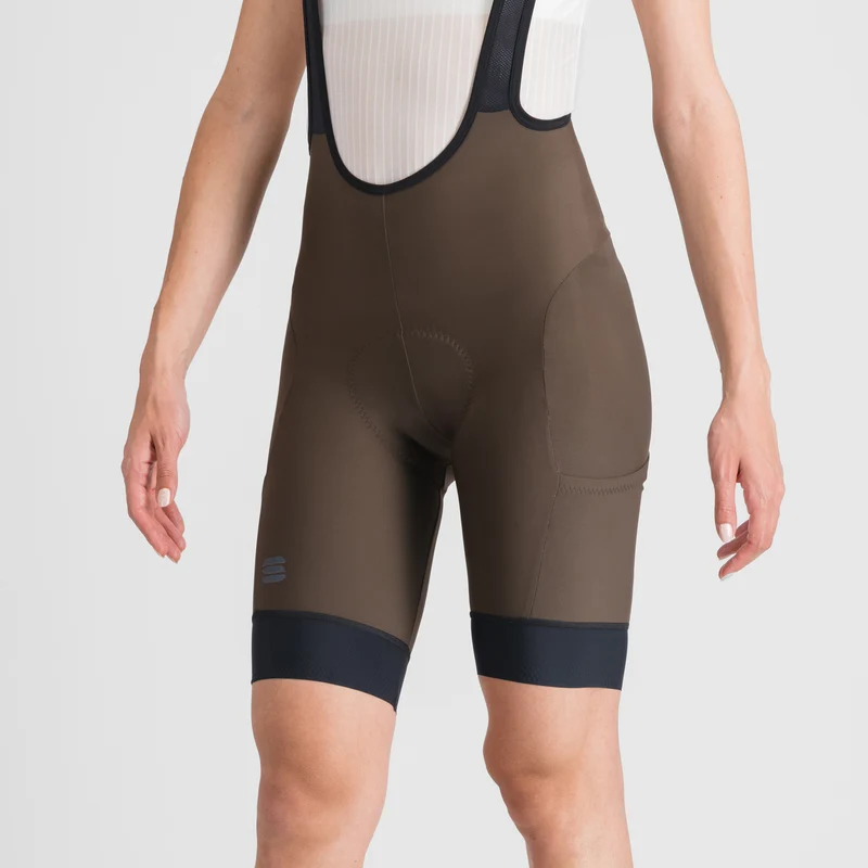 Salopette donna Sportful Giara 2 - Marrone scuro
