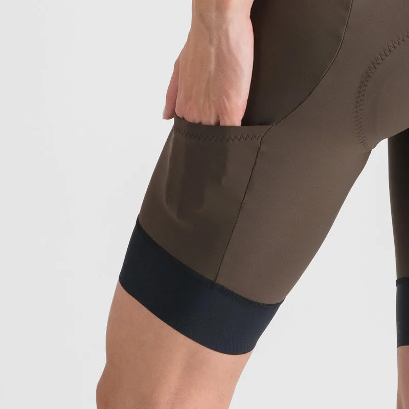 Salopette donna Sportful Giara 2 - Marrone scuro