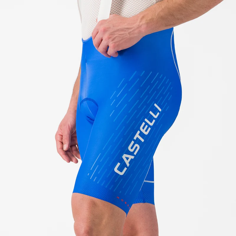Salopette Castelli Free Aero Race S Kit - Azzurro