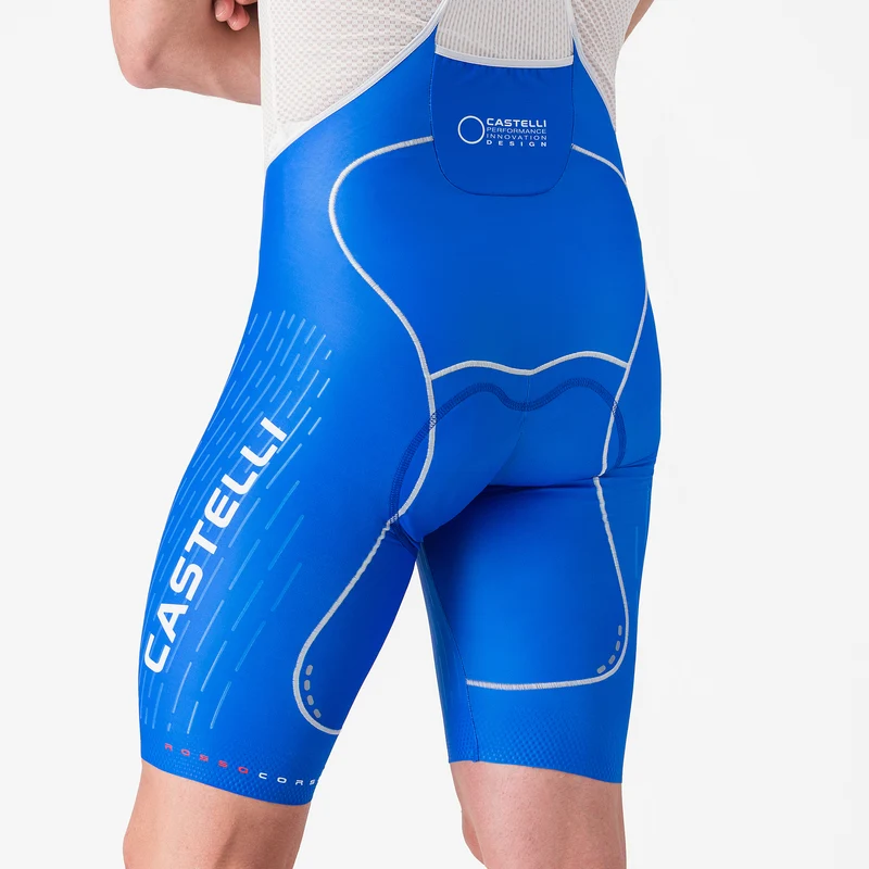 Salopette Castelli Free Aero Race S Kit - Azzurro