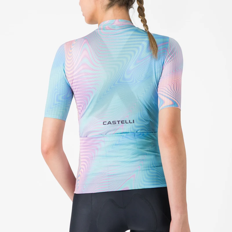 Maglia donna Castelli Cosmic Vortex - Rosa