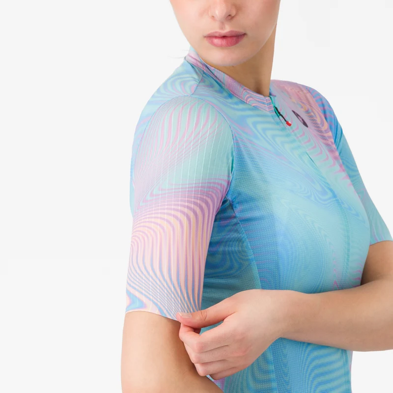 Maglia donna Castelli Cosmic Vortex - Rosa