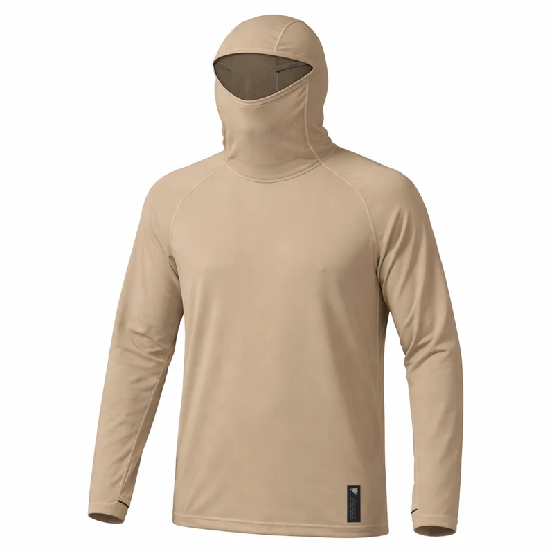 Maglia maniche lunghe Endura Alltrack Roam Scuba Hoodie - Beige
