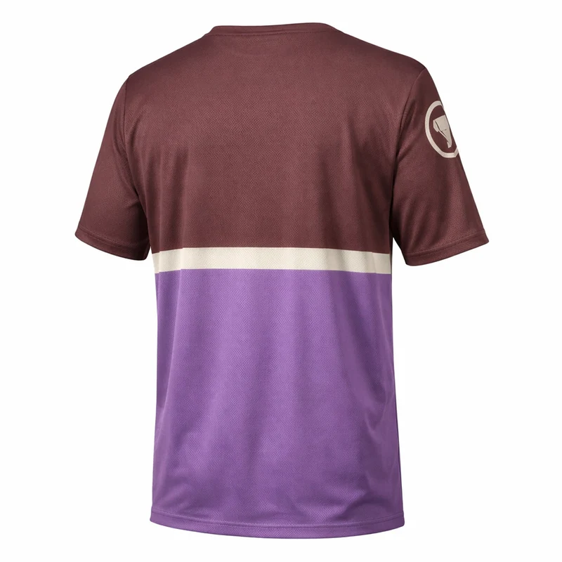 Maglia Endura SingleTrack Core T 2 - Bordeaux