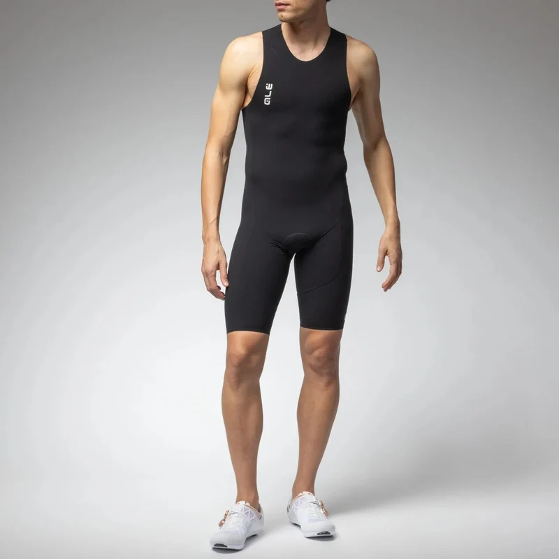 Body senza maniche Ale Tri Waves - Nero