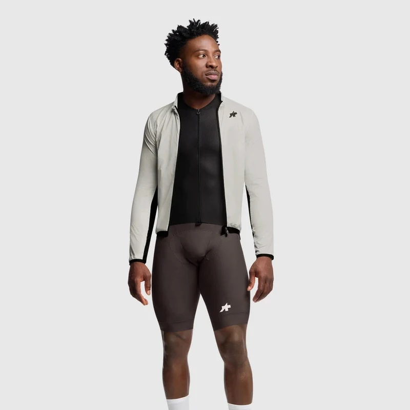 Mantellina Assos Mille GT Wind S11 - Grigio chiaro