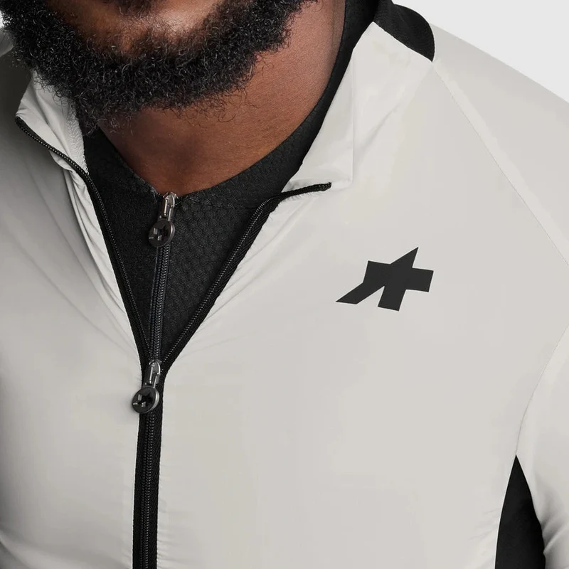 Mantellina Assos Mille GT Wind S11 - Grigio chiaro