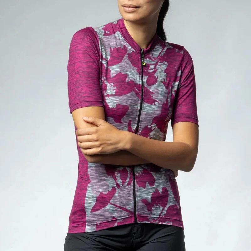 Maglia donna Ale Off Road Gravel Sunrise - Fucsia